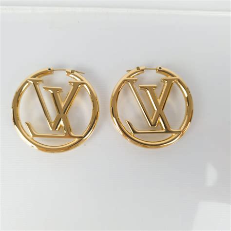 louis vuitton hoop earring|louis vuitton earrings hoops price.